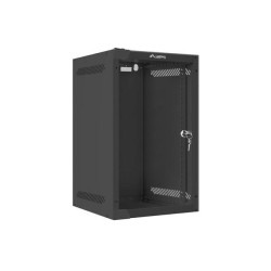 Szafa instalacyjna Rack wisząca 10" 9U 280x310 czarna Lanber… | PartsPC.pl