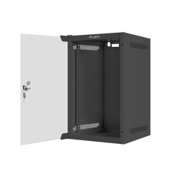 Szafa instalacyjna Rack wisząca 10" 9U 280x310 czarna Lanber… | PartsPC.pl