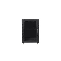 Szafa instalacyjna Rack stojąca 19" 15U 600x600 czarna Lanbe… | PartsPC.pl