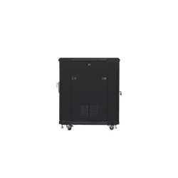 Szafa instalacyjna Rack stojąca 19" 15U 600x800 czarna Lanbe… | PartsPC.pl