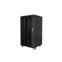 Szafa instalacyjna Rack stojąca 19" 22U 600x600 czarna Lanbe… | PartsPC.pl