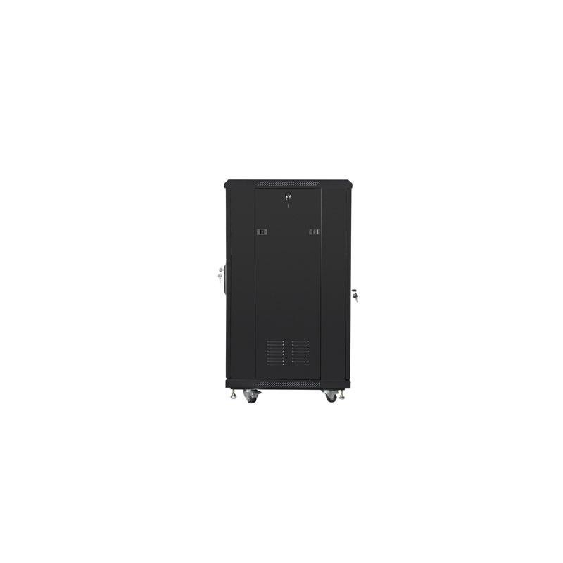 Szafa instalacyjna Rack stojąca 19" 22U 600x600 czarna Lanbe… | PartsPC.pl