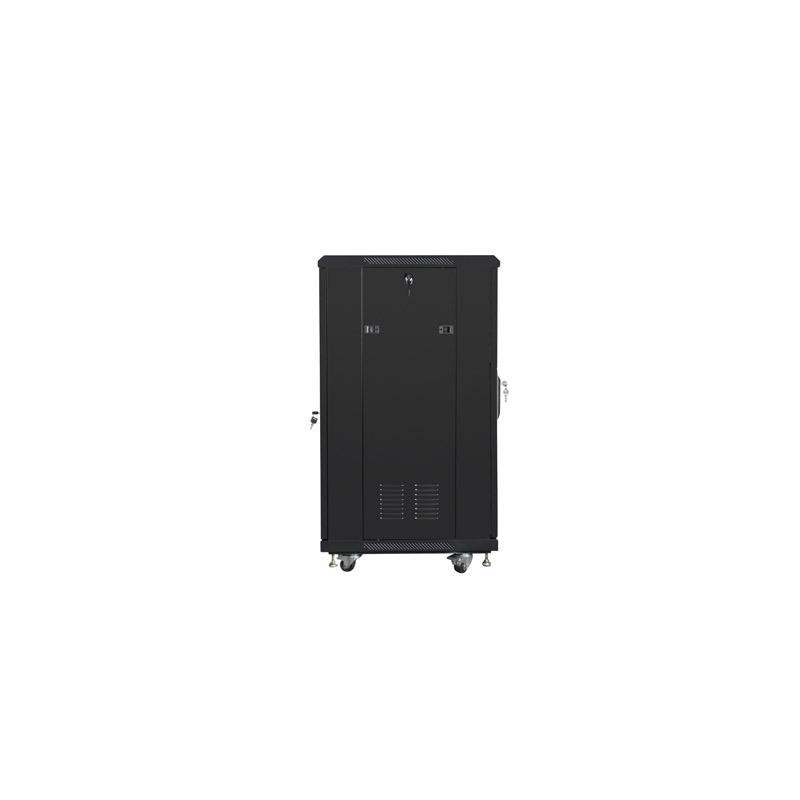 Szafa instalacyjna Rack stojąca 19" 22U 600x600 czarna Lanbe… | PartsPC.pl