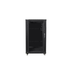 Szafa instalacyjna Rack stojąca 19" 22U 600x800 czarna Lanbe… | PartsPC.pl
