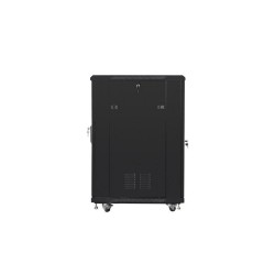 Szafa instalacyjna Rack stojąca 19" 22U 600x800 czarna Lanbe… | PartsPC.pl
