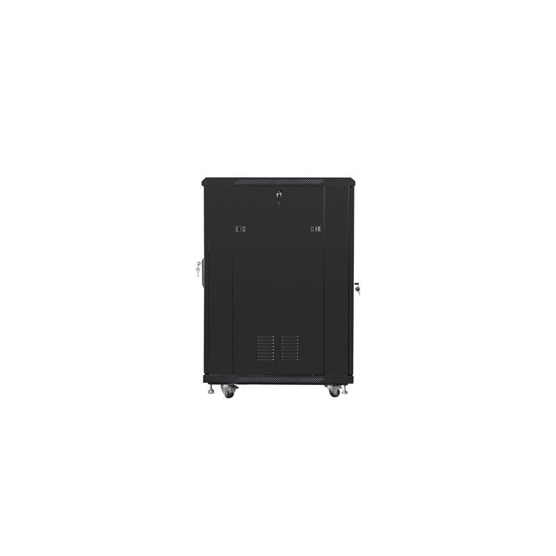 Szafa instalacyjna Rack stojąca 19" 22U 600x800 czarna Lanbe… | PartsPC.pl