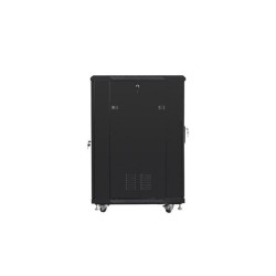 Szafa instalacyjna Rack stojąca 19" 22U 600x800 czarna Lanbe… | PartsPC.pl
