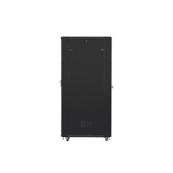 Szafa instalacyjna Rack stojąca 19" 42U 800x1200 czarna Lanberg (flat pack)