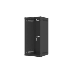 Szafa instalacyjna Rack wisząca 10" 12U 280x310mm czarna Lan… | PartsPC.pl