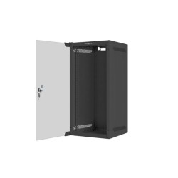 Szafa instalacyjna Rack wisząca 10" 12U 280x310mm czarna Lan… | PartsPC.pl