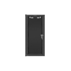 Szafa instalacyjna Rack wisząca 10" 12U 280x310mm czarna Lan… | PartsPC.pl