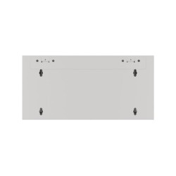 Szafa instalacyjna Rack wisząca 19" 4U 570x600 szybki montaż szara Lanberg