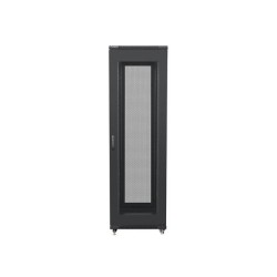 Szafa instalacyjna Rack stojąca 19" 42U 600x800 czarna drzwi… | PartsPC.pl