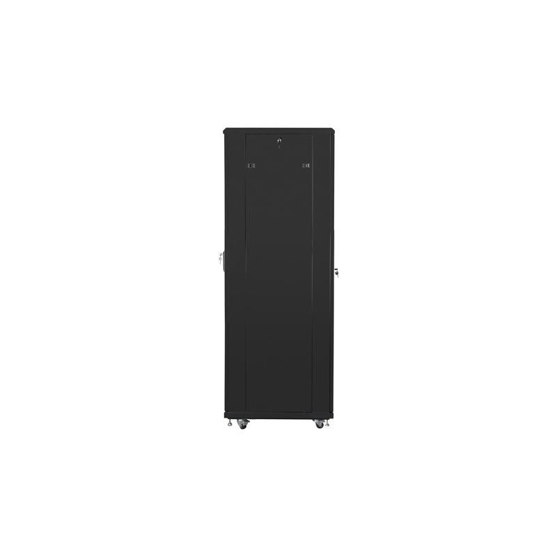 Szafa instalacyjna Rack stojąca 19" 42U 600x800 czarna drzwi… | PartsPC.pl