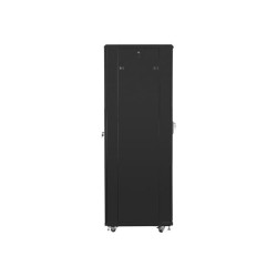 Szafa instalacyjna Rack stojąca 19" 42U 600x800 czarna drzwi… | PartsPC.pl