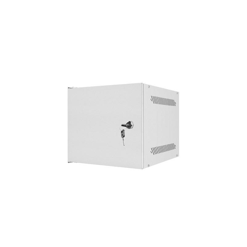 Szafa instalacyjna Rack wisząca 10" 4U 280x310mm szara Lanbe… | PartsPC.pl