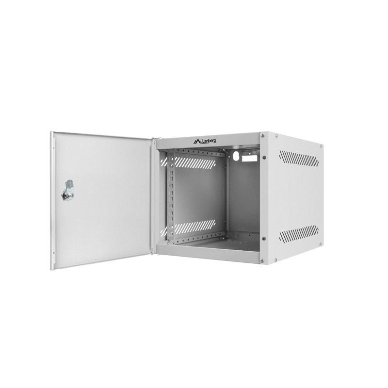 Szafa instalacyjna Rack wisząca 10" 4U 280x310mm szara Lanbe… | PartsPC.pl