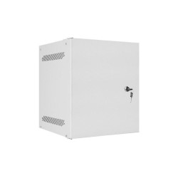 Szafa instalacyjna Rack wisząca 10" 6U 280x310mm szara Lanberg (flat pack)
