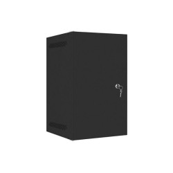 Szafa instalacyjna Rack wisząca 10" 9U 280x310mm czarna Lanberg (flat pack)