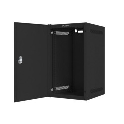 Szafa instalacyjna Rack wisząca 10" 9U 280x310mm czarna Lanberg (flat pack)