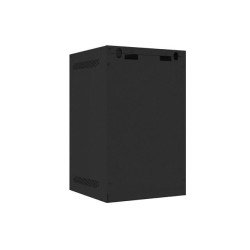 Szafa instalacyjna Rack wisząca 10" 9U 280x310mm czarna Lanberg (flat pack)