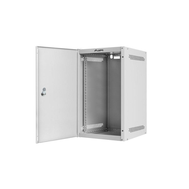 Szafa instalacyjna Rack wisząca 10" 9U 280x310mm szara Lanbe… | PartsPC.pl