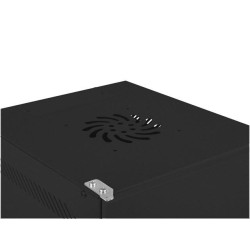 Szafa instalacyjna Rack wisząca 10" 12U 280x310mm czarna Lan… | PartsPC.pl