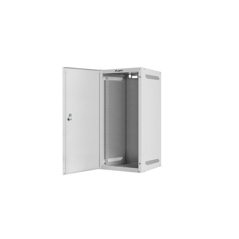 Szafa instalacyjna Rack wisząca 10" 12U 280x310mm szara Lanb… | PartsPC.pl