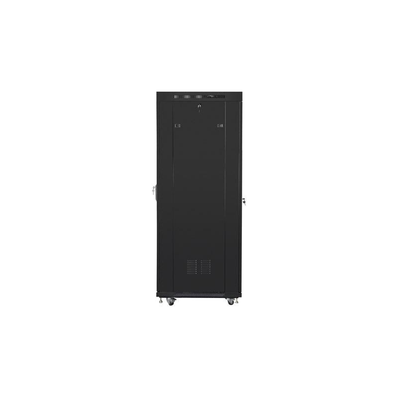 Szafa instalacyjna Rack stojąca 19" 37U 600x800 czarna drzwi… | PartsPC.pl