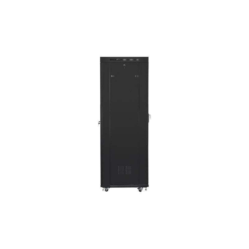 Szafa instalacyjna Rack stojąca 19" 42U 600x800 czarna drzwi… | PartsPC.pl