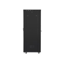 Szafa instalacyjna Rack stojąca 19" 42U 600x1000 czarna drzw… | PartsPC.pl