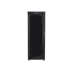 Szafa instalacyjna Rack stojąca 19" 42U 800x800 czarna drzwi… | PartsPC.pl