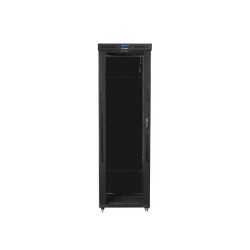 Szafa instalacyjna Rack stojąca 19" 47U 800x1000 czarna drzw… | PartsPC.pl