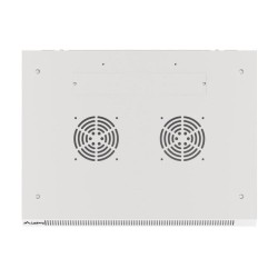 Szafa instalacyjna Rack wisząca 19" 6U 600x450 szara drzwi m… | PartsPC.pl