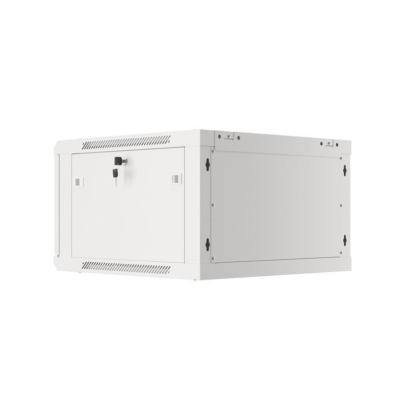 Szafa instalacyjna Rack wisząca 19" 6U 600x600 szara drzwi m… | PartsPC.pl