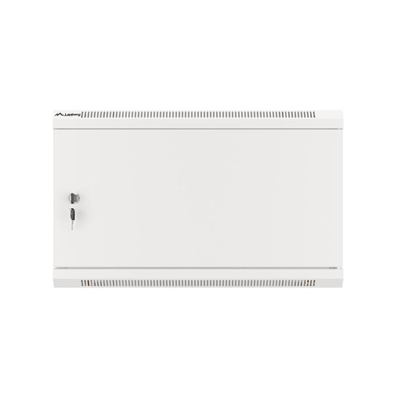 Szafa instalacyjna Rack wisząca 19" 6U 600x600 szara drzwi m… | PartsPC.pl