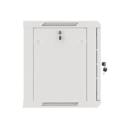 Szafa instalacyjna Rack wisząca 19" 9U 600x450 szara drzwi m… | PartsPC.pl