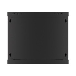 Szafa instalacyjna Rack wisząca 19" 9U 600x600 czarna drzwi … | PartsPC.pl