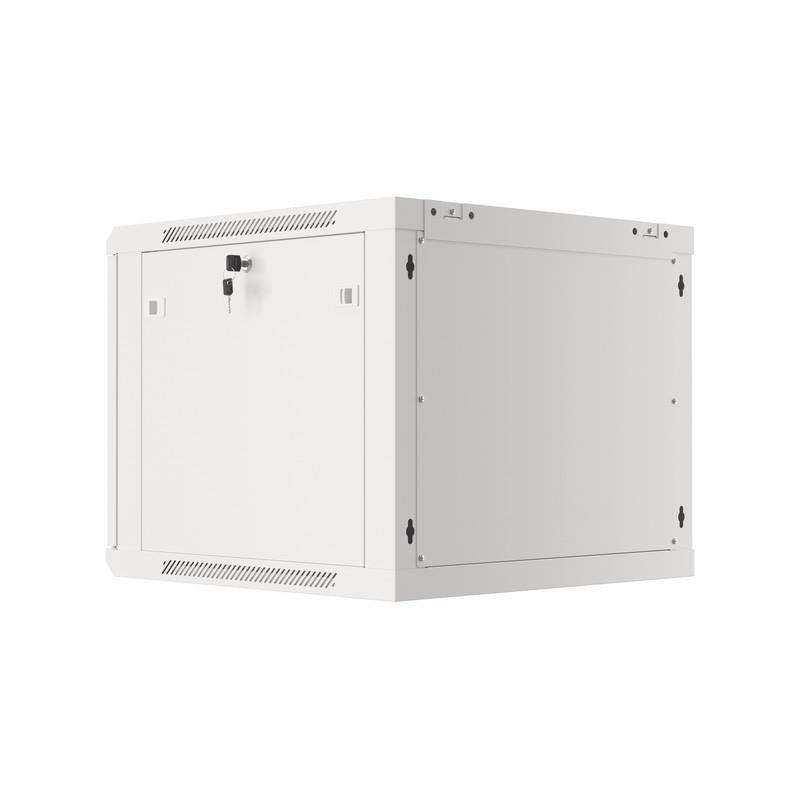 Szafa instalacyjna Rack wisząca 19" 9U 600x600 szara drzwi m… | PartsPC.pl