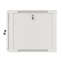 Szafa instalacyjna Rack wisząca 19" 9U 600x600 szara drzwi m… | PartsPC.pl