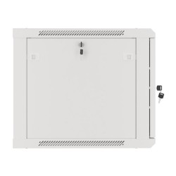 Szafa instalacyjna Rack wisząca 19" 9U 600x600 szara drzwi m… | PartsPC.pl