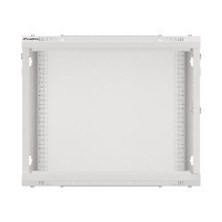 Szafa instalacyjna Rack wisząca 19" 9U 600x600 szara drzwi m… | PartsPC.pl