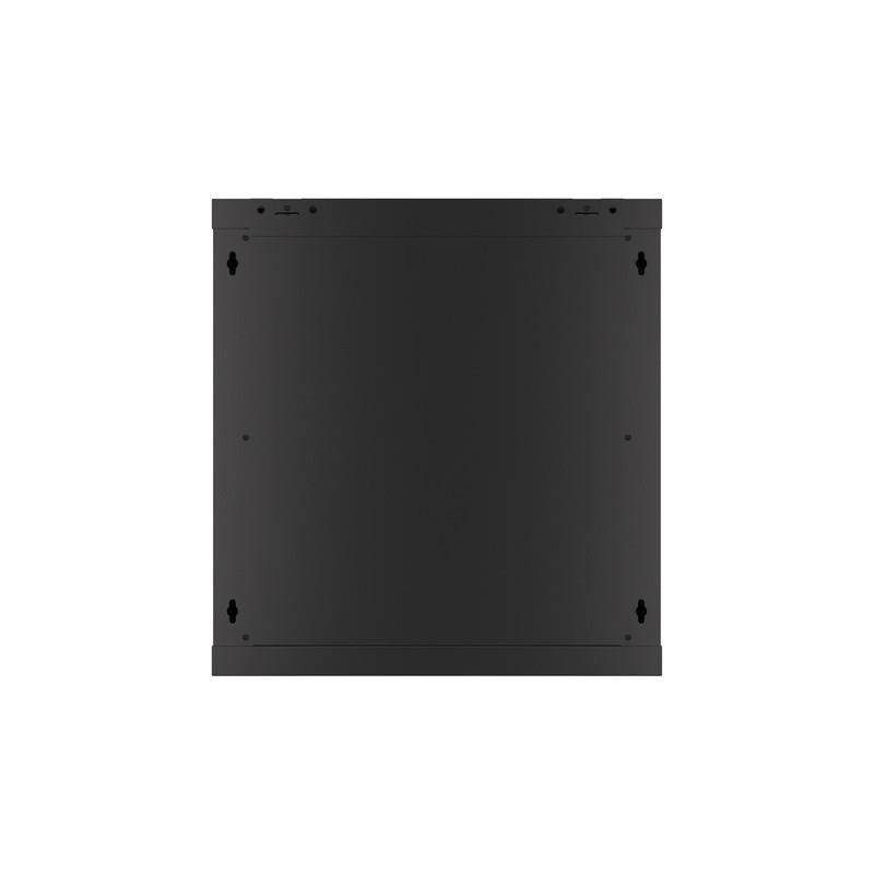 Szafa instalacyjna Rack wisząca 19" 12U 600x450 czarna drzwi… | PartsPC.pl
