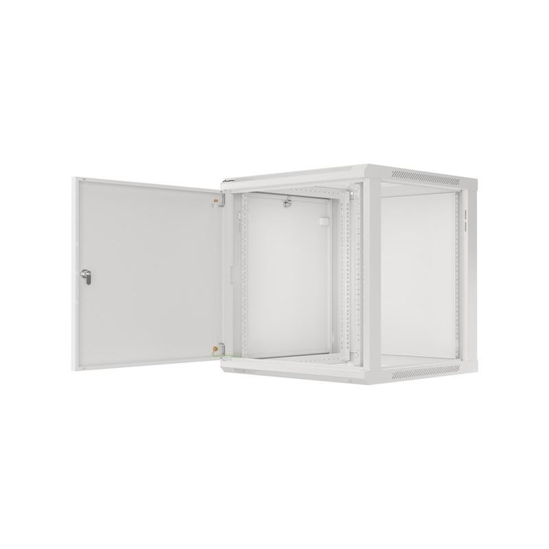 Szafa instalacyjna Rack wisząca 19" 12U 600x600 szara drzwi … | PartsPC.pl