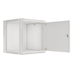 Szafa instalacyjna Rack wisząca 19" 12U 600x600 szara drzwi … | PartsPC.pl