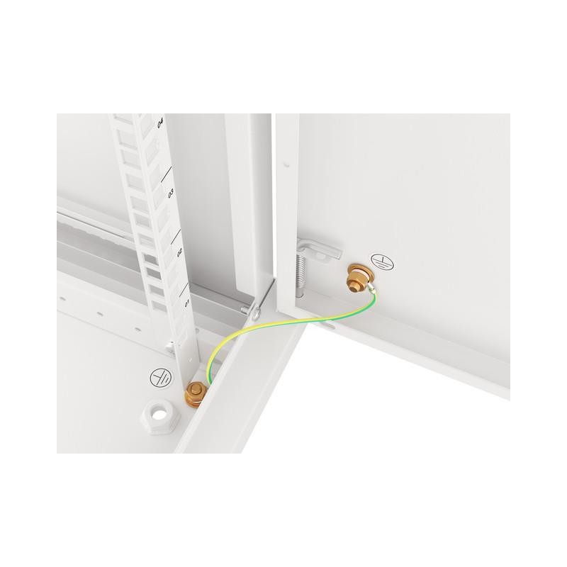 Szafa instalacyjna Rack wisząca 19" 12U 600x600 szara drzwi … | PartsPC.pl
