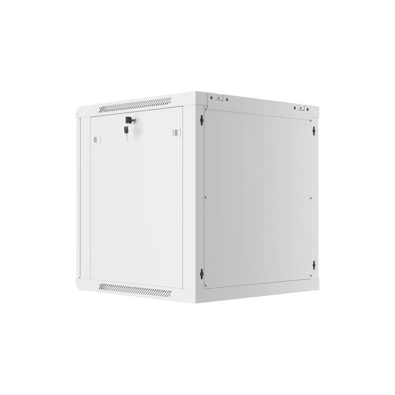 Szafa instalacyjna Rack wisząca 19" 12U 600x600 szara drzwi … | PartsPC.pl