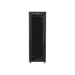 Szafa instalacyjna Rack stojąca 19" 37U 800x1000 czarna drzw… | PartsPC.pl