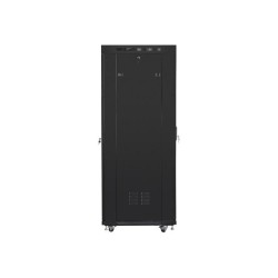 Szafa instalacyjna Rack stojąca 19" 37U 800x1000 czarna drzw… | PartsPC.pl