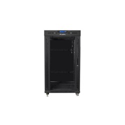 Szafa instalacyjna Rack stojąca 19" 22U 800x800 Drzwi Szklan… | PartsPC.pl
